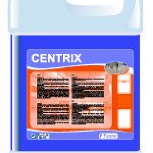 CENTRIX . Producto alcalino. Idóneo para la limpieza de suelos con máquinas automáticas. También se puede usar en máquinas a presión. Garrafa de 5 Kg.