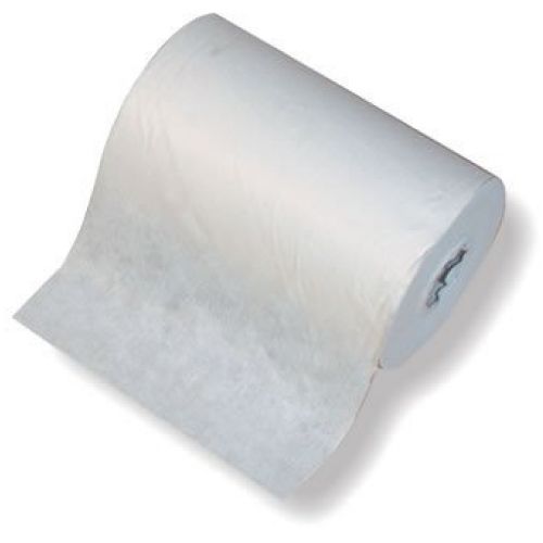 Ref. 00677. Rollo Bayeta “Higienic”. 100 m x 36 cm. Precortado cada 40 cm.Tela sin tejer blanca de Viscosa. Lavable en lavadora y que soporta al menos 50 enjuagues bajo un grifo con lo que comparada con papel su ahorro es muy elevado.