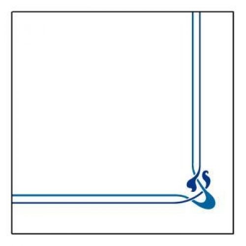 SERV. DOUBLE POINT MAXIM 33 X 33 AZUL CELESTE TISSUE ( 1.500 Unid.) Y 40x40 CM. AZUL CELESTE TISSUE (1200 UNID.)