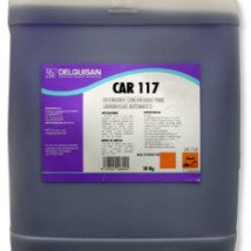 CAR 117 . Limpiador estrarápido de espuma controlada para máquinas fregasuelos. Garrafa de 25 Kg.