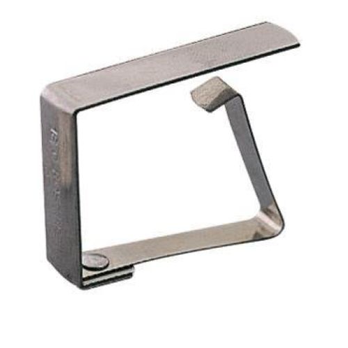 PINZA SUJETA MANTEL 4,7 CM. METAL ACERO (1 UNID.)