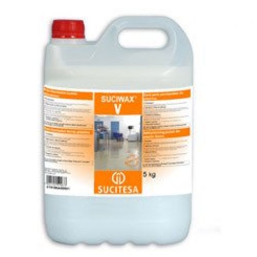 SUCIWAX – V, Abrillantador para suelos plásticos, Garrafa de 5 Lts