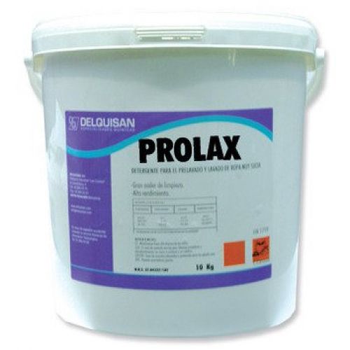 PROLAX  Detergente para el lavado automático de la Vajilla en aguas muy claras. Cubo de 10 Kg.