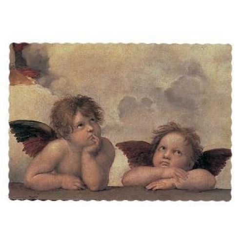 MANTEL OFFSET TROQUELADO RAFFAEL 40x29,5 CM. CUATRICO LITOS (2000 UNID.)