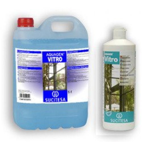 AQUAGEN VITRO  Limpiacristales. Botella de 1 Lt.