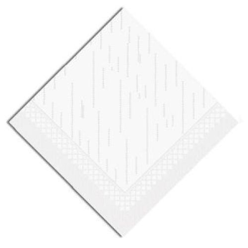 SERVILLETAS 4 CAPAS 45X45 CM. BLANCO TISSUE (750 UNID.)