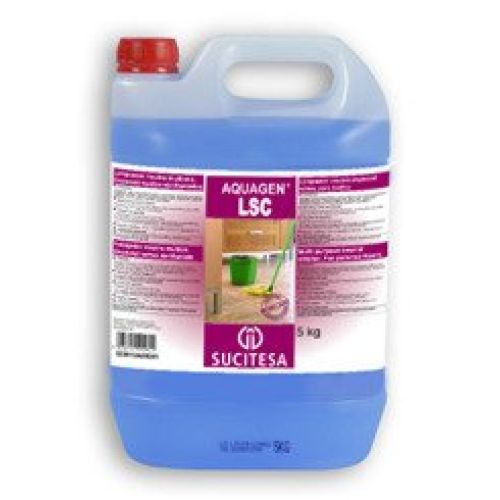 AQUAGEN LSC . Limpiador neutro. Suelos abrillantados. Garrafa de 5 Lts.