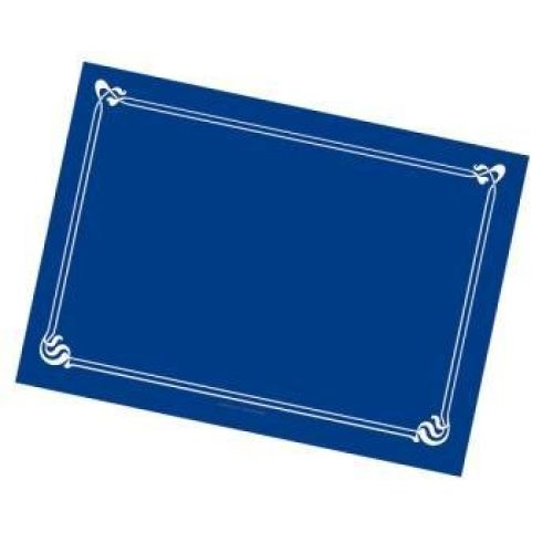 MANTELIN SNACK 50 GRS. 43x31 CM. AZUL MARINO CELULOSA