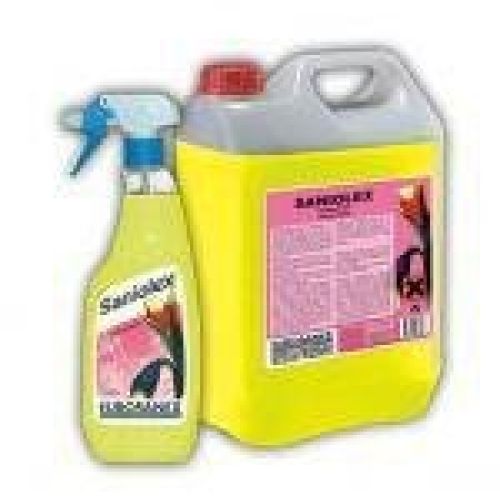 SANIOLEX LIMON. Ambientador fresco. Botella de 750 c.c. y Garrafa de 5 Lts.