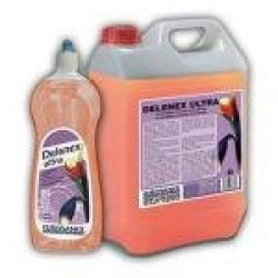 DELENEX ULTRA  Detergente líquido concentrado para el lavado manual de vajillas, cristalerías y utensilios de cocina