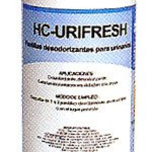 HC URIFRESH. Pastillas desodorantes y antigérmenes para urinarios. Bote de 1 Kg.