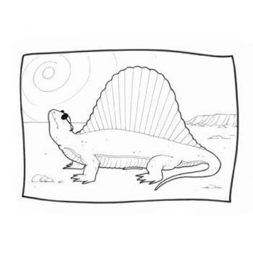 MANTELINES OFFSET 2CARAS DINO 31x43 CM