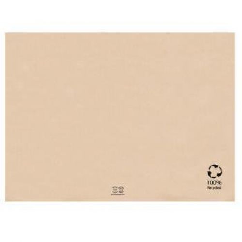 MANTELIN ECOLOGICO 43x31 CM. BEIGE RECICLADO (2000 UNID.)