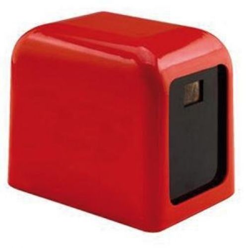 DISPENSADOR SERV. MINI SERVIS 15X10X12,5CM ROJO ABS (1 UNID.)