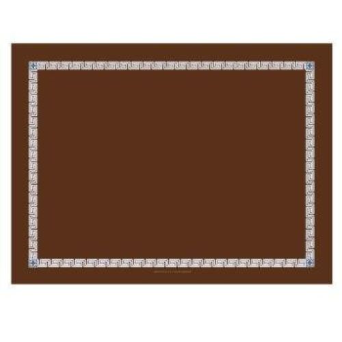 MANTELINES 30x40 CM. CHOCOLATE DRY TISSUE