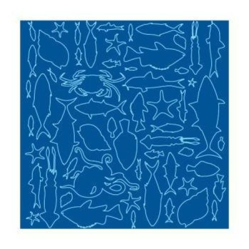 SERV. DOUBLE POINT MEDITERRANEO 40X40 CM AZUL TISSUE (1200 UNID.)