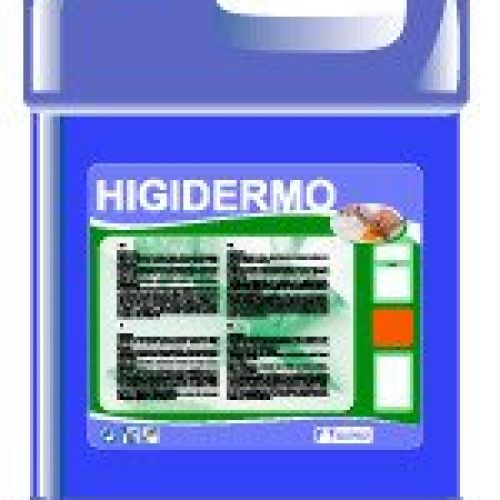 HIGIDERMO. GEL de manos neutro. Con agentes hidratantes y protectores para la piel. Garafa de 5 Kg.