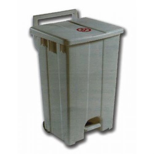 Contenedor 90 litros con ruedas, asa y pedal