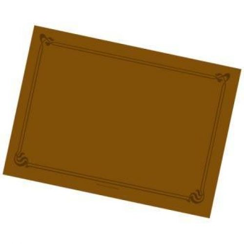 MANTELINES SNACK 43x31 CM. CHOCOLATE CELULOSA