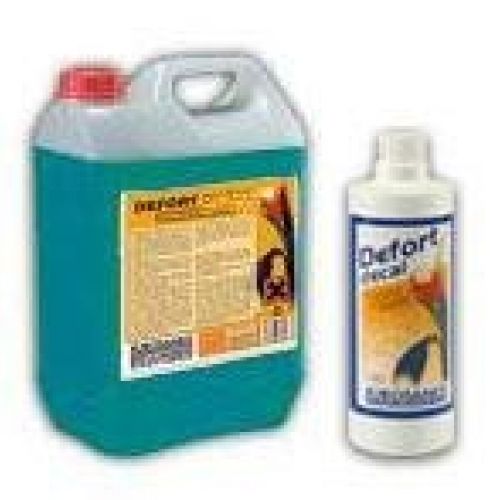 DEFORT L 40  Limpiador desincrustante para las juntas de baldosas: gres, azulejos de cerámica, etc. Botella de 1 Lt. y Garrafa de 5 Lts.