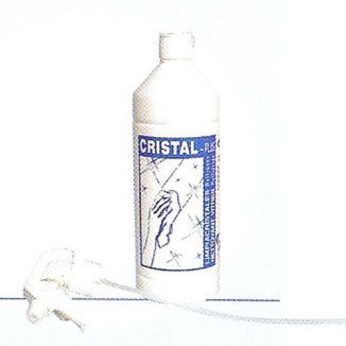 CRISTAL PLUS  Limpiador de cristales y superficies lavables. Botella de 1 Lt.