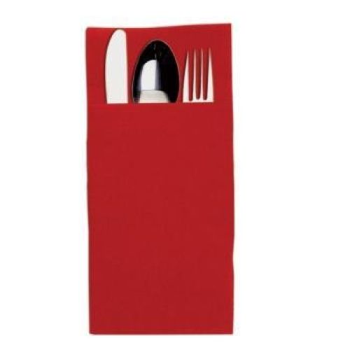 SERVILLETAS CANGURO 40x40 CM. BURDEOS DRY TISSUE (750 UNID.)