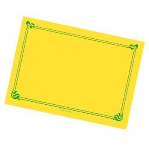 MANTELINES SNACK 31x43 CM. CURRY CELULOSA