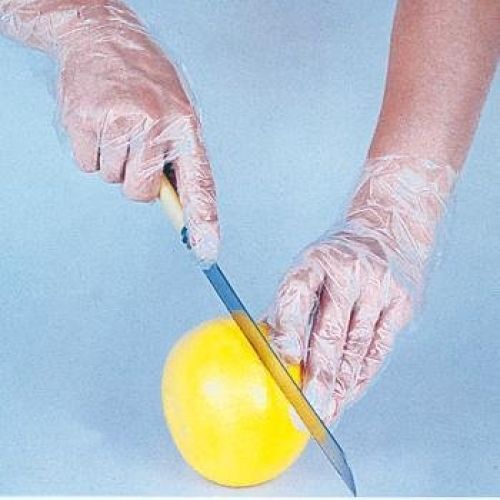 Guantes G.P. de POLITHENO, Caja de 100 unidades Ref. 1.55,57