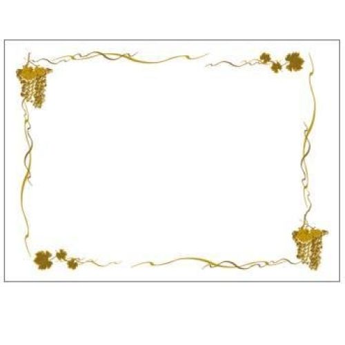 MANTELINES BACCUS 31x43 CM. BLANCO CELULOSA