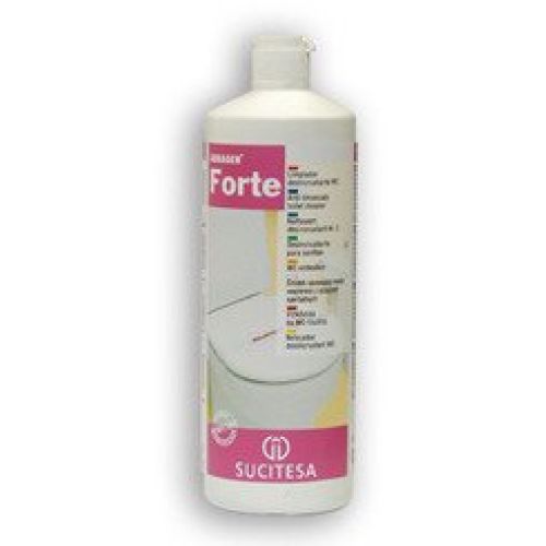 AQUAGEN FORTE. Limpiador desincrustante WC. Botella de 1 Lt.
