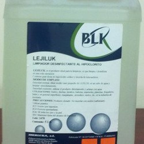 LEJILUK, Detergente con lejia, Garrafa de 5 Lts.