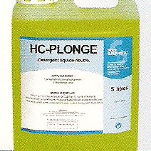 HC PLONGE  Gel Lavavajillas manual neutro 11% conc. Garrafa de 5 Lts.