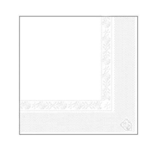 SERVILLETAS 2 CAPAS 33X33 CM. BLANCO TISSUE (3000 UNID.)