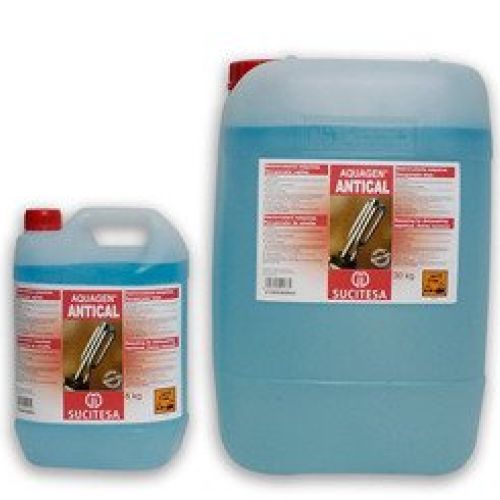 AQUAGEN ANTICAL  Desincrustante máquinas. Recuperador vajillas. Garrafa de 6 Kg.