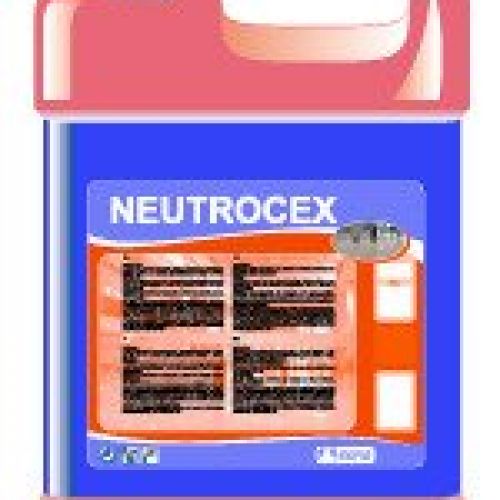 NEUTROCEX . Detergente NEUTRO para la limpieza diaria de suelos tratados. Limpieza total sin dañar el brillo. Garrafa de 5 Kg.