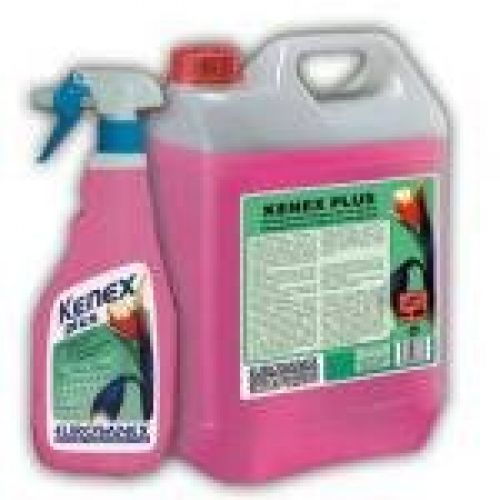 KENEX PLUS  Desengrasante enérgico uso general en frío o caliente.Indispensable en cocinas para limpiar planchas, hornos, campanas extractoras, filtros,etc. Altamente eficaz para eliminar con facilidad la suciedad más incrustada.En 5 y10 Kg.