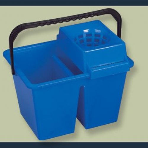 Cubo doble &apos;Cubolimp&apos; de 14 Litros Con Escurridor. Ref. 460515