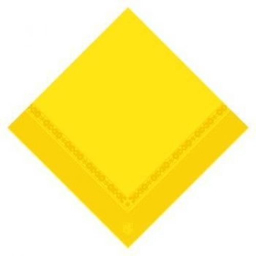 SERVILLETAS 2 CAPAS 40x40 CM. AMARILLO SOL CELULOSA (2000 UNID.)