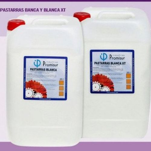 PASTARRAS BLANCA Y PASTARRAS BLANCA XT. Crema blanca para limpieza de manos de mecánicos con dos tamaños diferentes de partículas, normal y XT.