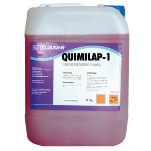 QUIMILAP 1  Desincrustante ácido para máquinas lavavajillas. Garrafa de 12 Kg.