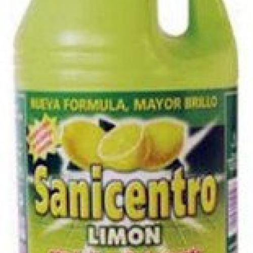 SANICENTRO LIMON. Lejia con detergente. Botellas de 2 y 5 Lts.