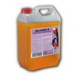 DELENEX DR  Detergente para lavavajillas automático. Aguas duras. Detergente líquido alcalino de espuma controlada y gran rendimiento, para el lavado automático de vajilla y cristalería. Garrafa de 12 Kg.