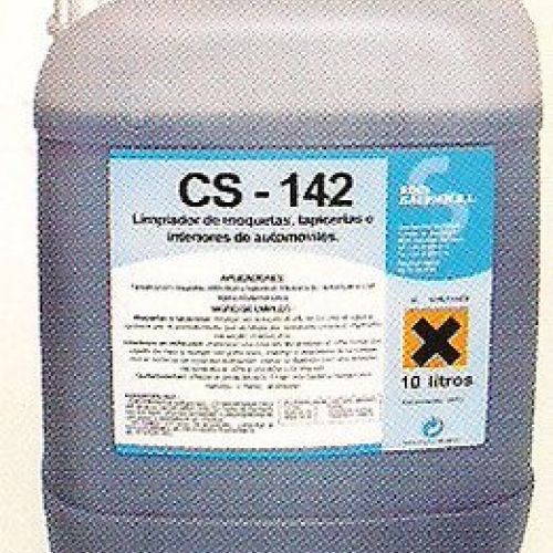 CS-142. Limpiador universal para textiles. Garrafa de 5 y 10 Lts.