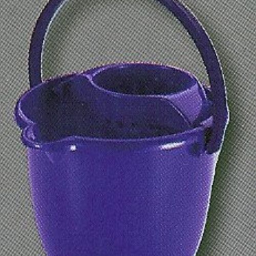 Ref. 1180. Cubo con Escurridor asa plástico " CORAL " de 13 Lts.