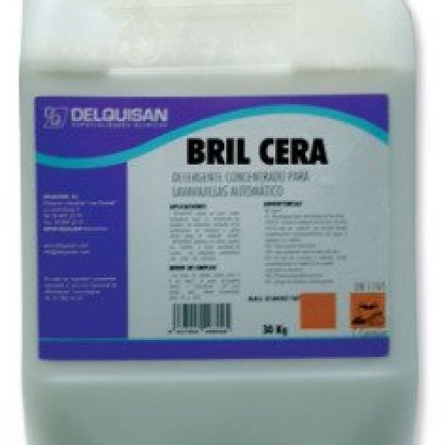 BRIL CERA, Cera autobrillante, Garrafa de 10 Kg.