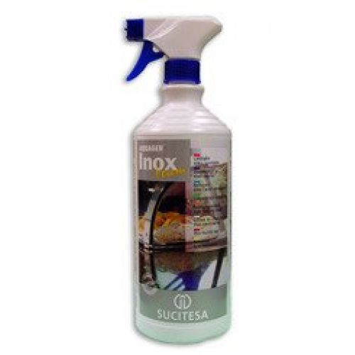 AQUAGEN INOX FOAM  Limpiador acero Inox. Botella de 1 Lt.