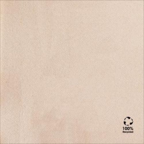 SERVILLETA ECOLOGICA D.POINT 40x40 CM. BEIGE TISSUE (1200 UNID.)