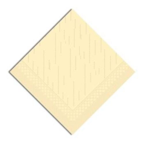 SERVILLETAS 4 CAPAS 45X45 CM. MARFIL TISSUE (750 UNID.)