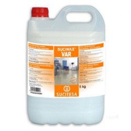SUCIWAX – VAR, Abrillantador suelos plástico (alta velocidad) Garrafa 5 Lts