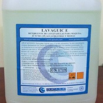 LAVAGUIC – E, Aguas blandas. Garrafas de 12 y 30 Kg.
